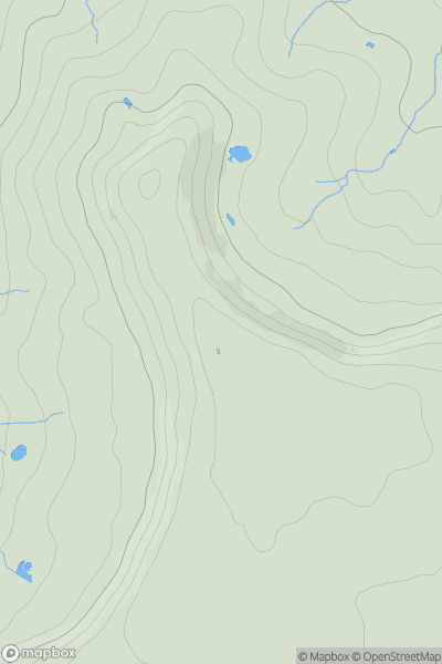 Thumbnail image for Little Hill [South Central England] showing contour plot for surrounding peak